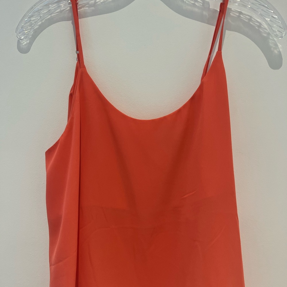 Forever 21 Coral Flowy Tank Top